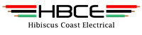 Hibiscus Coast Electrical Logo